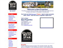 Tablet Screenshot of bestproperties.info